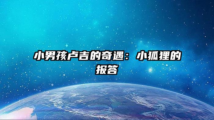 小男孩卢吉的奇遇：小狐狸的报答