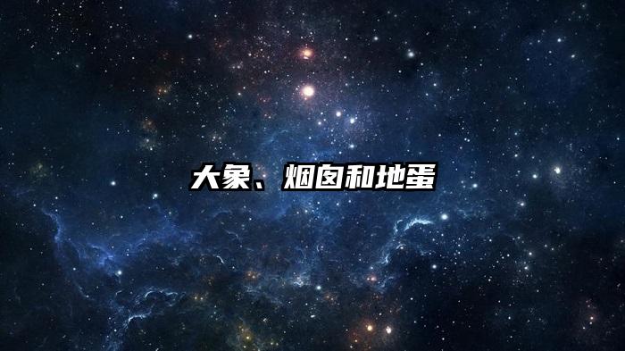 大象、烟囱和地蛋