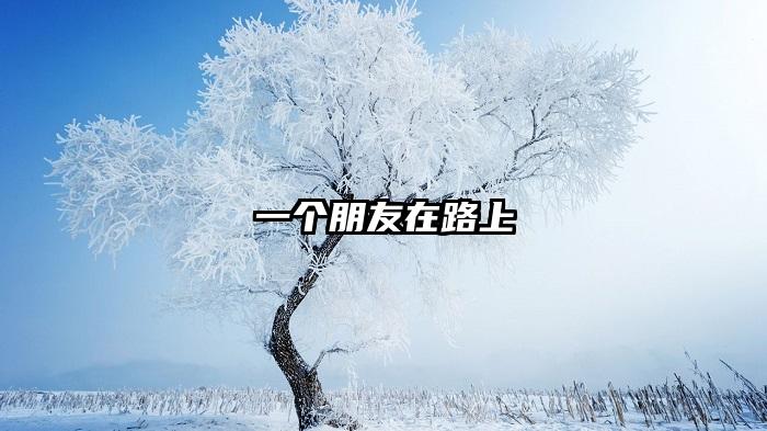 一个朋友在路上