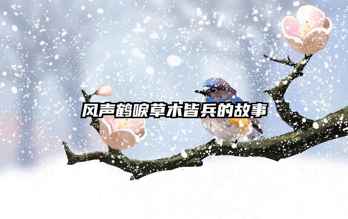 风声鹤唳草木皆兵的故事
