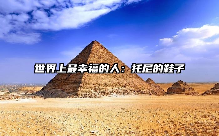 世界上最幸福的人：托尼的鞋子