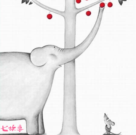 想吃苹果的鼠小弟