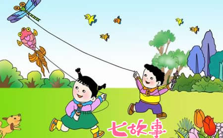 寓言故事《骄傲的风筝》
