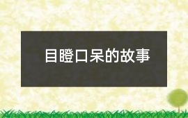 目瞪口呆的故事