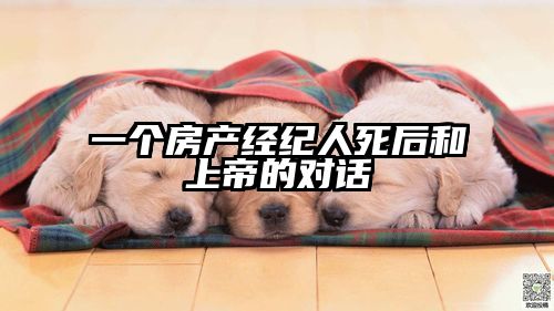 一个房产经纪人死后和上帝的对话