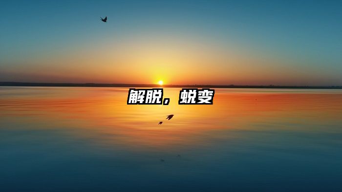 解脱，蜕变