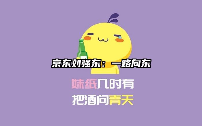 京东刘强东：一路向东