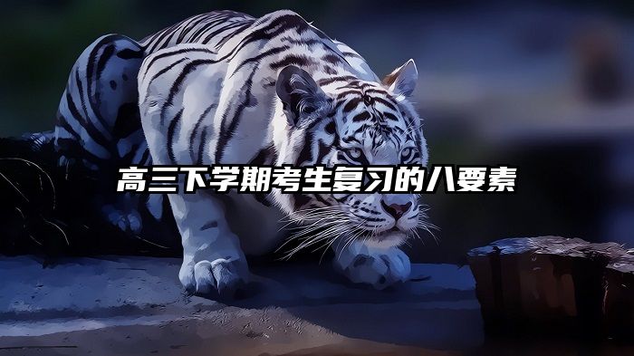 高三下学期考生复习的八要素