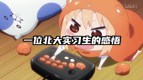 一位北大实习生的感悟