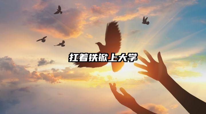 扛着铁锨上大学