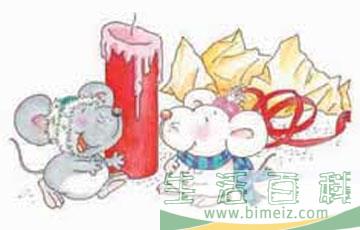 幸福的红蜡烛
